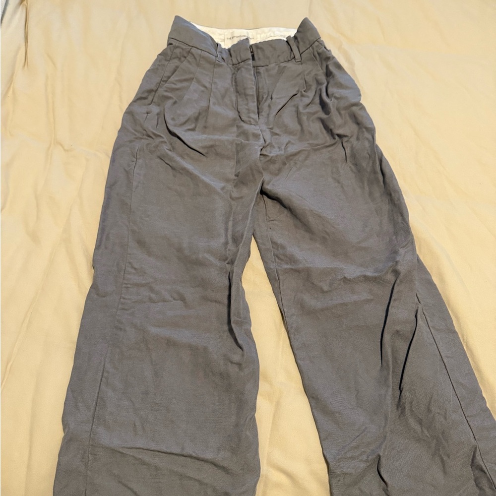 Aritzia Wilfred Linen Effortless Pants